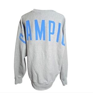 Champion Reverse Weave Vintage  Men's Gray Logo  Sweatshirt